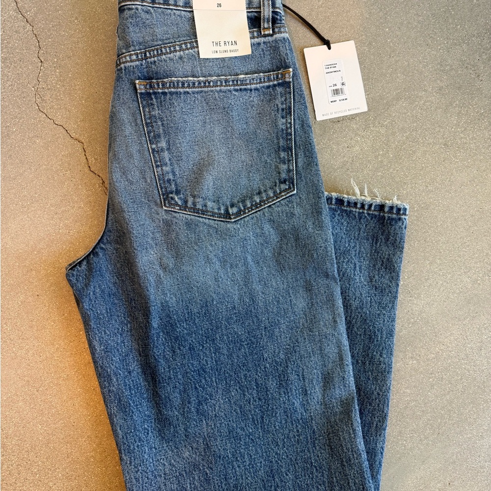 Joe's Jeans Low Slung Baggy Fit in Classic Blue ‘The Ryan’